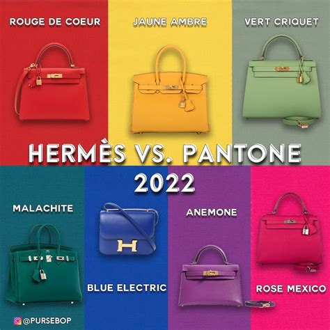 hermes bag colors 2022|what hermes colors are worth.